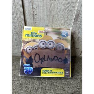 Minions Super 3D Lenticular Jigsaw Puzzle 150 Pieces Movie Exclusive Orlando